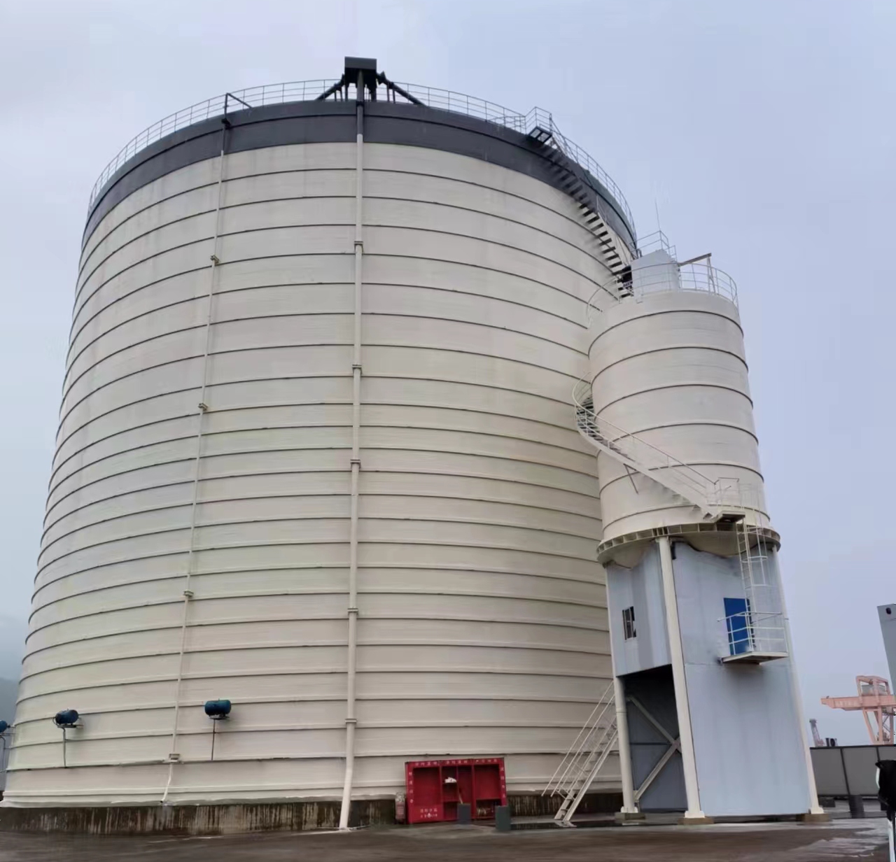 高青10万吨水泥钢板库