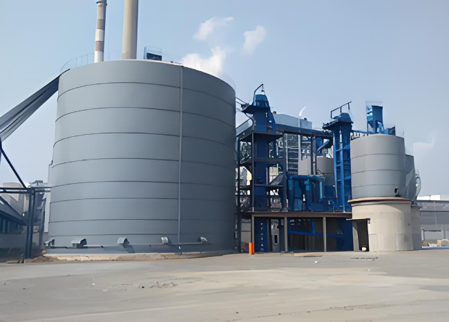 高青1万吨钢板仓